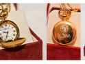 elegantné hodinky závesné hodinky zo zlata pre dámy
