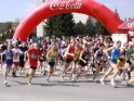 štart XVI. ročníka Budimírskeho polmaratónu